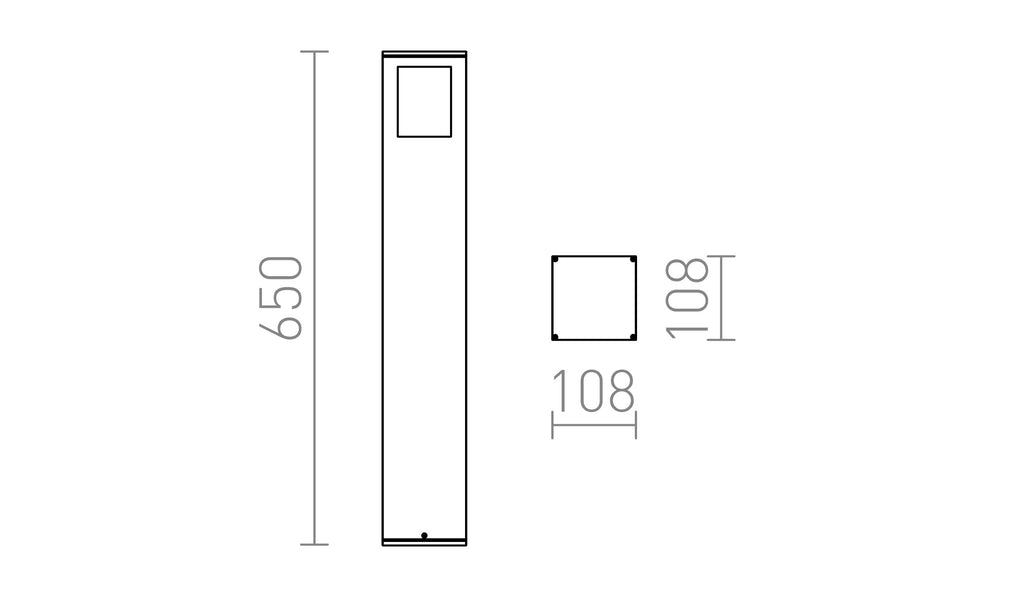 PONDER 65 maattekening