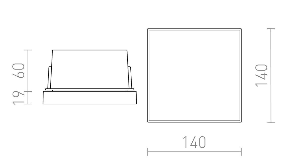 DEJAVU SQ 14 maattekening