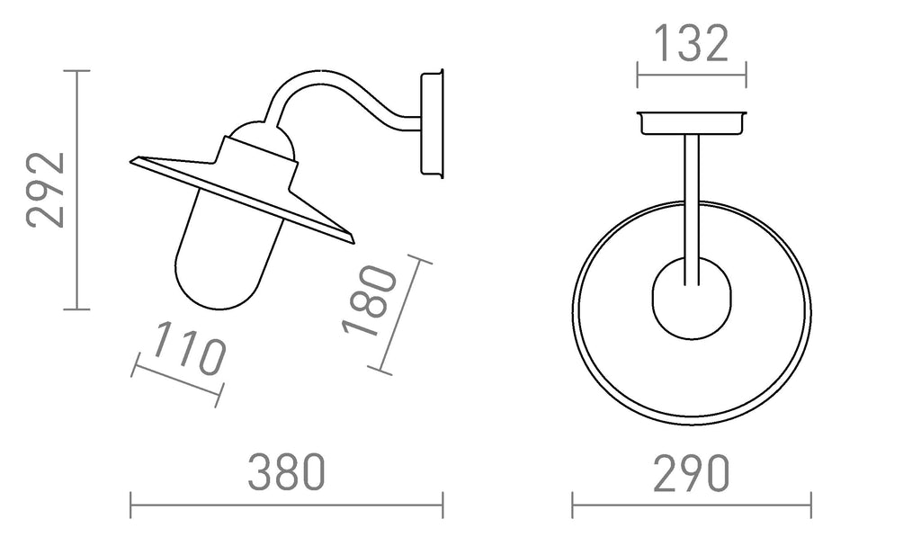 BEACON maattekening