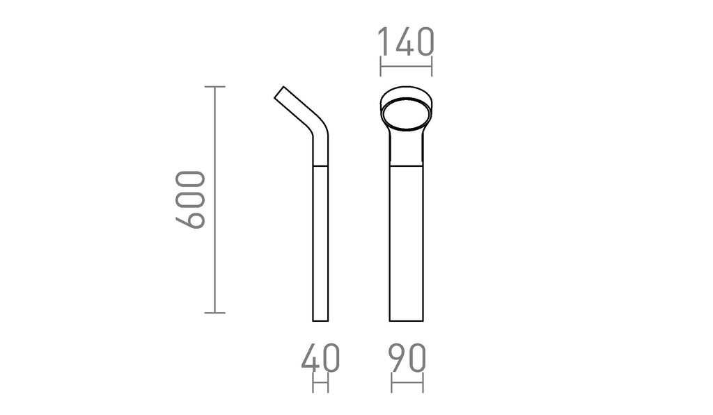 ELIA BOLLARD maattekening