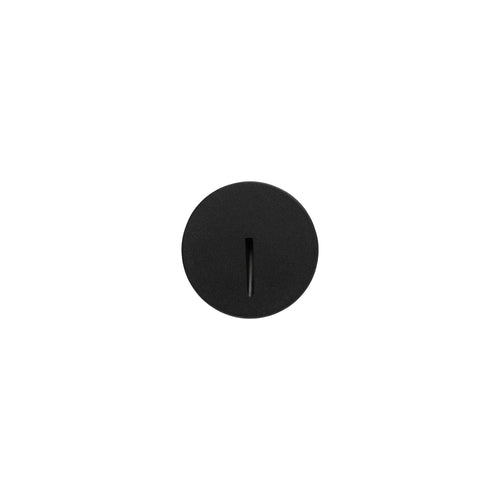 ABBY LED inbouw buitenwandlamp zwart