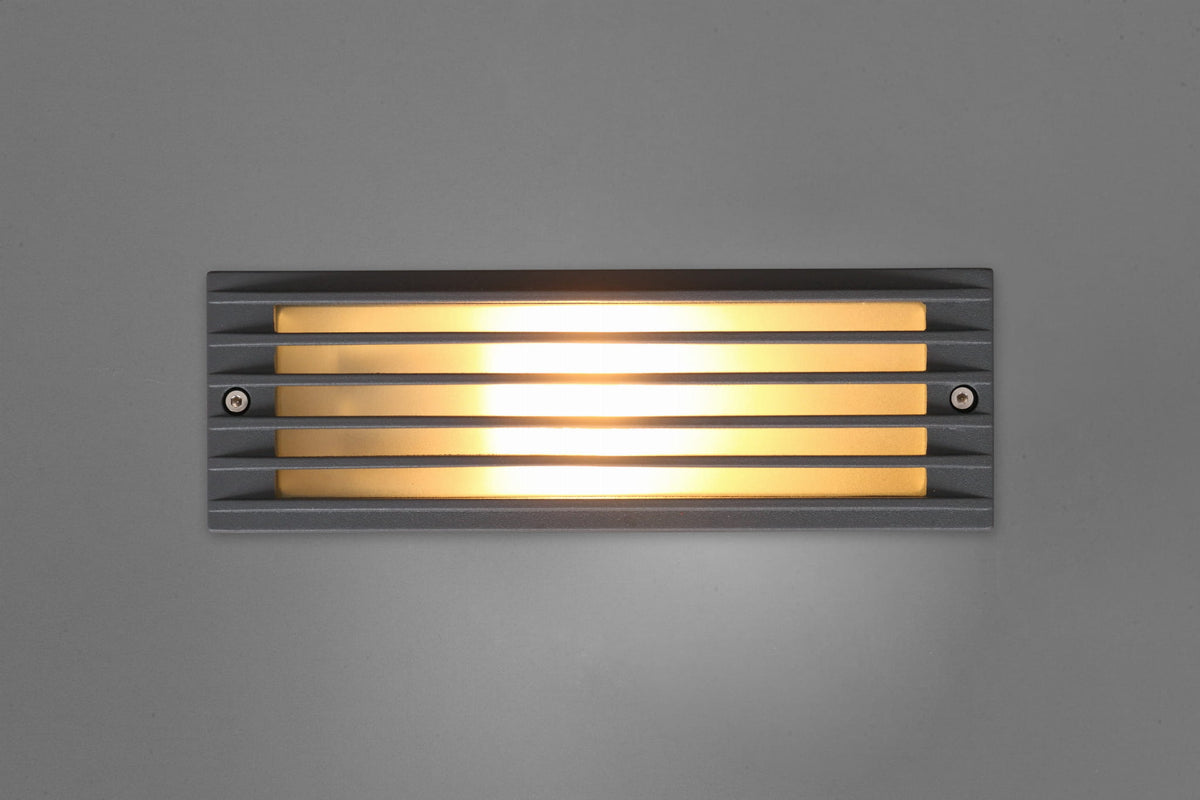 ASSAM inbouw buitenwandlamp grafiet, afbeelding 3