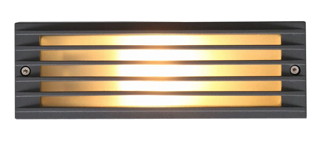 ASSAM inbouw buitenwandlamp grafiet