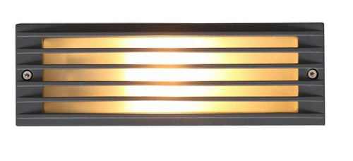 ASSAM inbouw buitenwandlamp grafiet