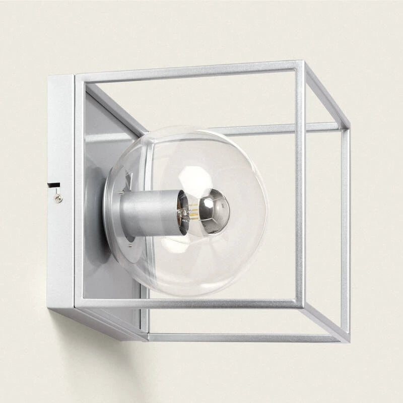 ALDRAVO buitenwandlamp zilver