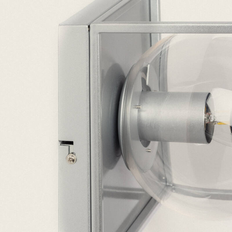ALDRAVO buitenwandlamp zilver, afbeelding 2