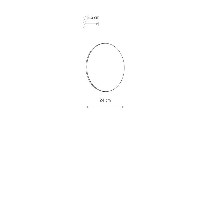 ARIA LED buitenwandlamp zand L, afbeelding 5