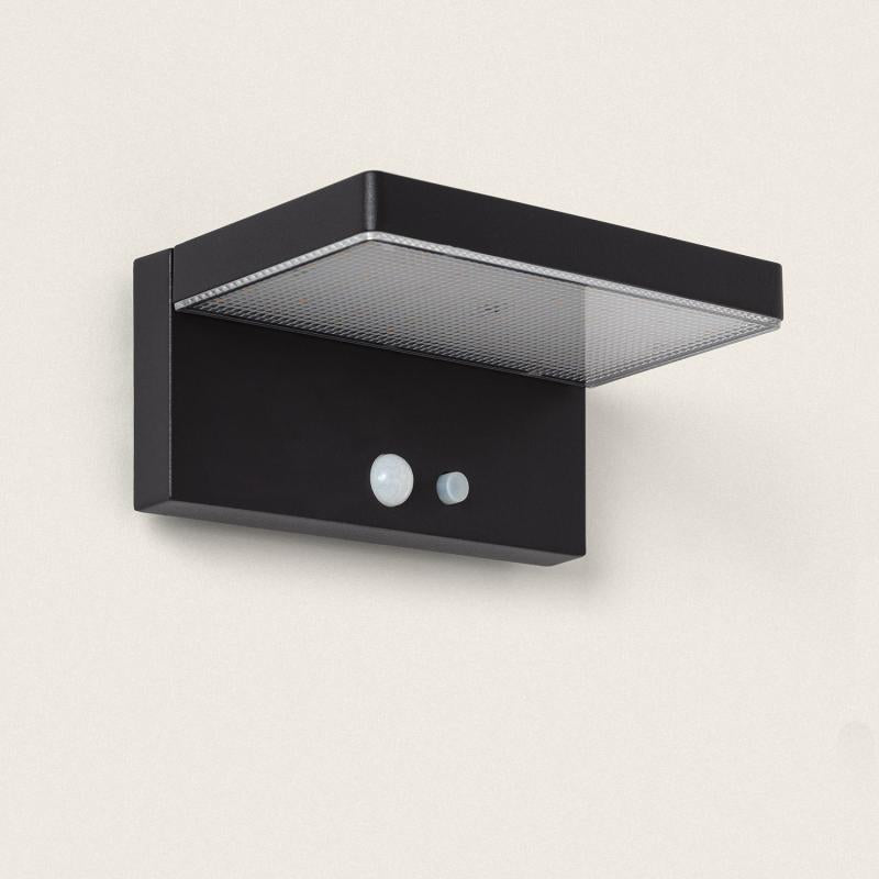 ARVARO solar buitenwandlamp zwart, afbeelding 5