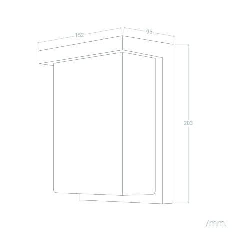 BALDANO maattekening