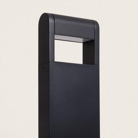 ALTIVARO tuinpaal zwart zijaanzicht