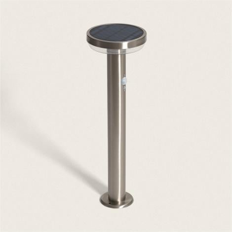 DORMAVO solar tuinpaal 50 cm zilver