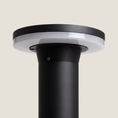 BRENANO tuinpaal zwart zijaanzicht