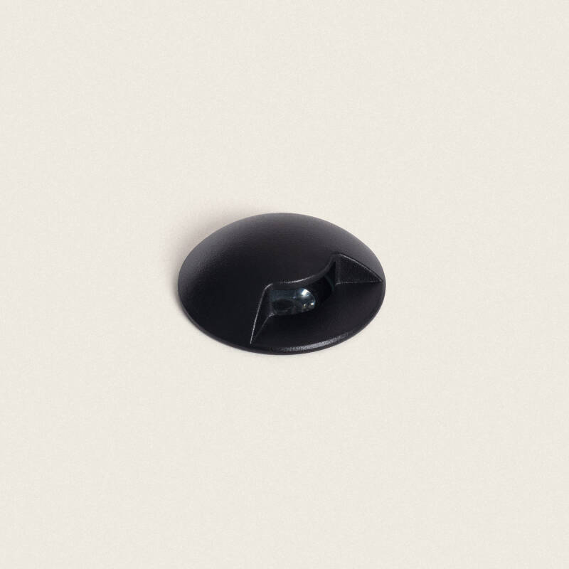 LETRAVO grondspot inbouw 1W zwart