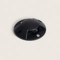 GIMBARO grondspot inbouw 3W zwart