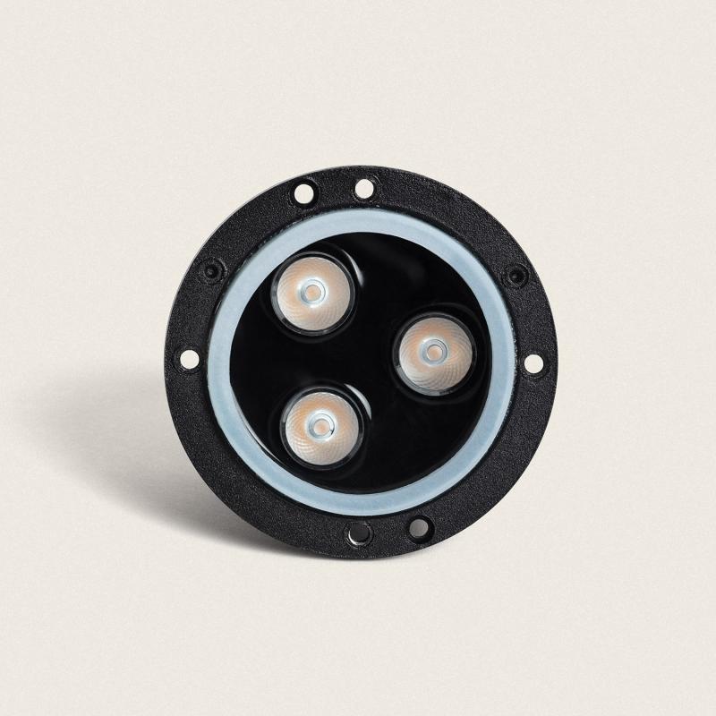 GIMBARO grondspot 3W lichtbeeld