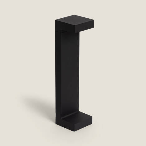 NIVELAVO vierkante tuinpaal 40 cm zwart