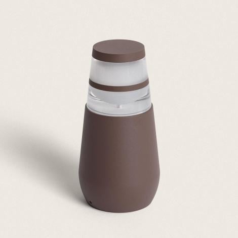 MOSTIVO lage tuinpaal 30 cm oxide