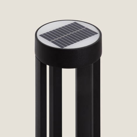 URBANIVO solar tuinpaal zwart detail kap