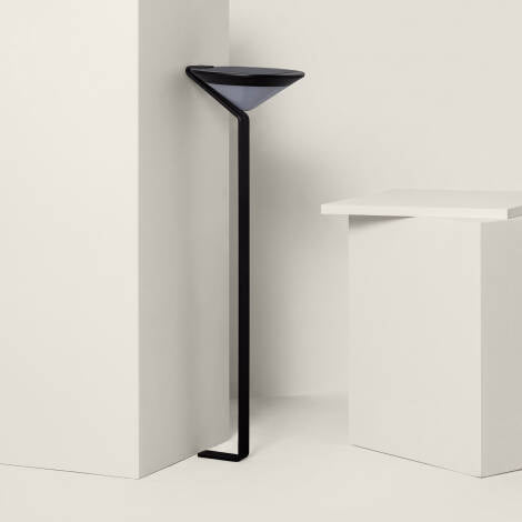 KORVANO solar tuinpaal 80 cm zwart