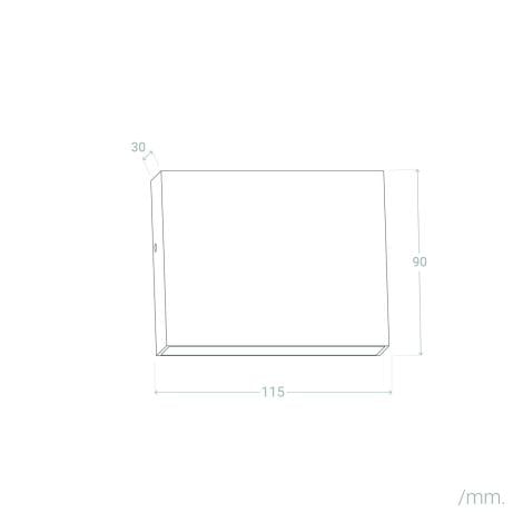 BELARO maattekening