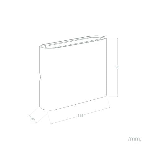 BELARO maattekening
