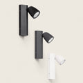 BERGAVO buitenwandlamp donkergrijs
