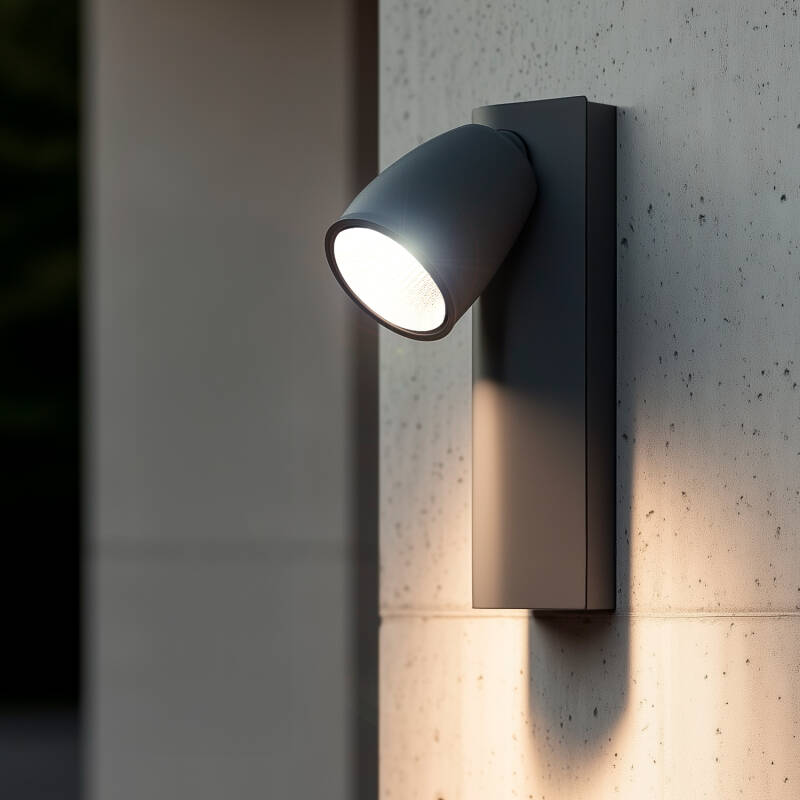 BERGAVO buitenwandlamp donkergrijs, afbeelding 6