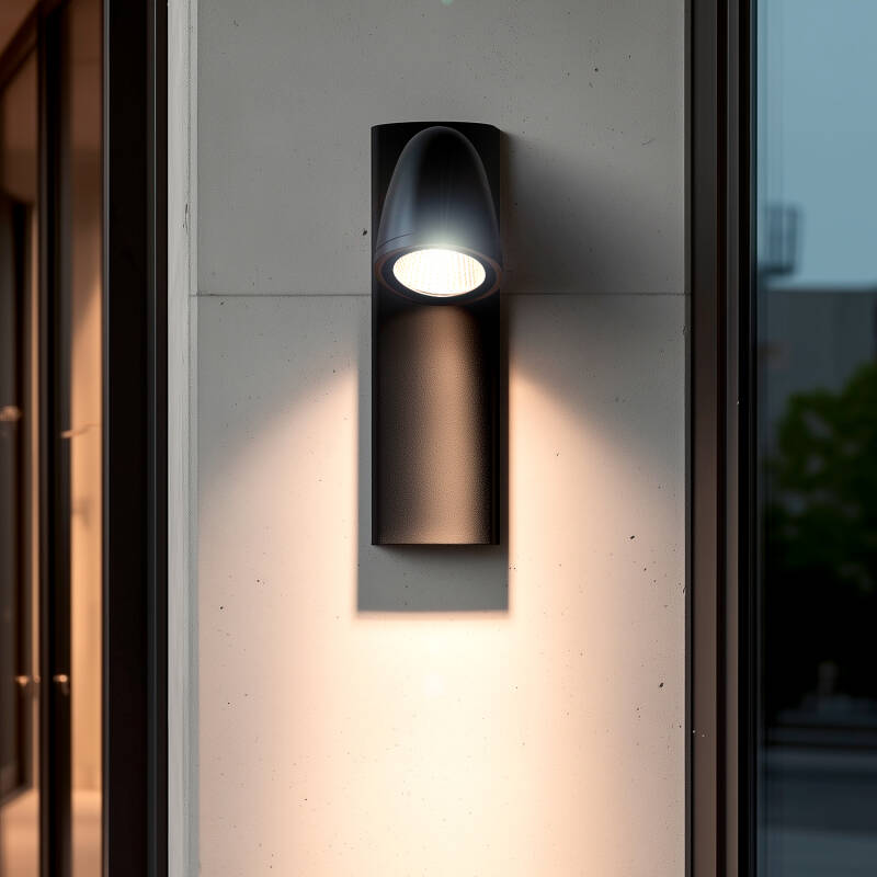 BERGAVO buitenwandlamp zwart, afbeelding 6