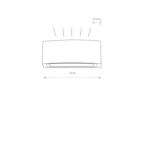 BRICK I buitenwandlamp grafiet, afbeelding 2