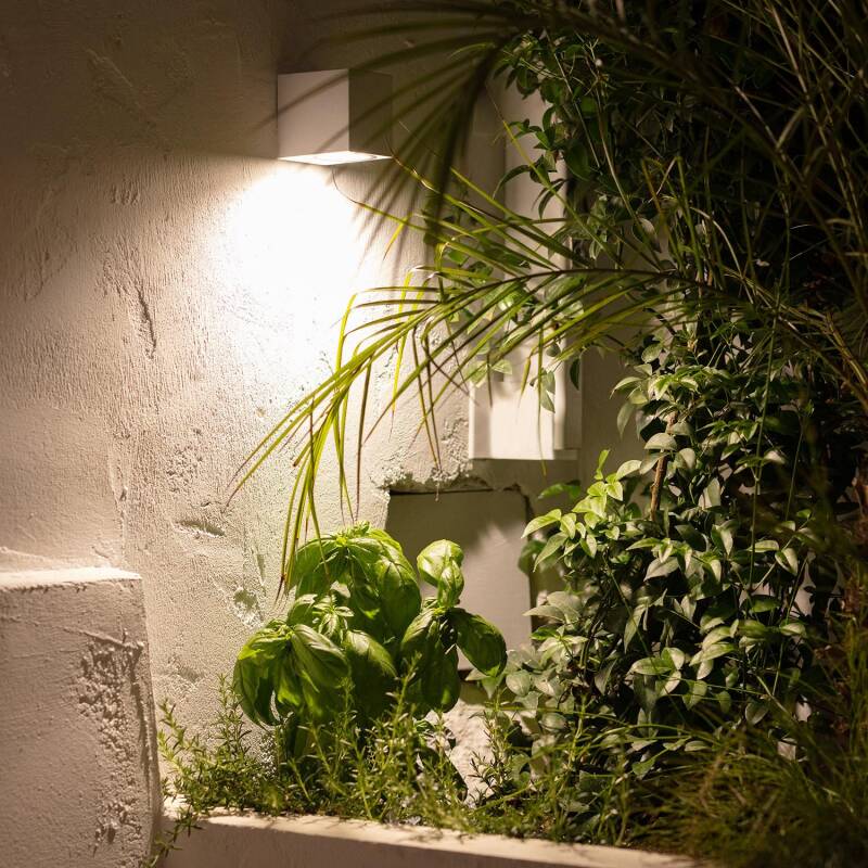BRINIVO buitenwandlamp wit, afbeelding 2