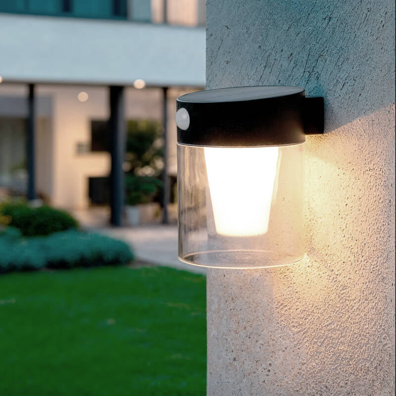 BRUNAVO solar buitenwandlamp zwart, afbeelding 5