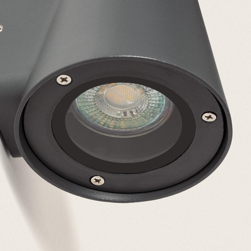 CERVIVO buitenwandlamp mat grijs, afbeelding 2