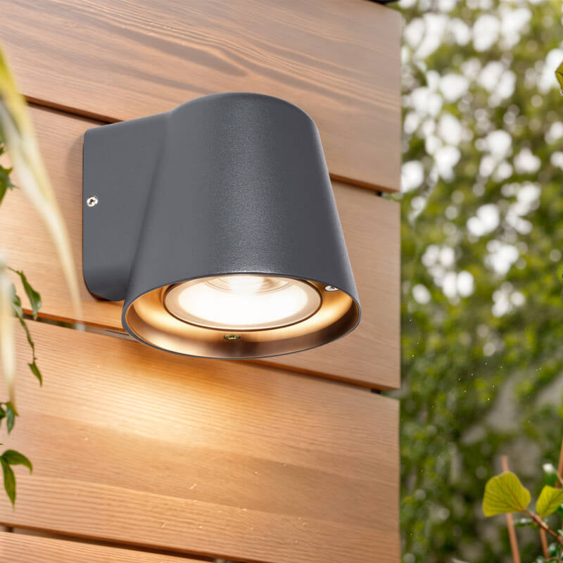 CERVIVO buitenwandlamp mat grijs, afbeelding 5