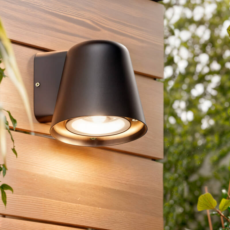CERVIVO buitenwandlamp mat zwart, afbeelding 5