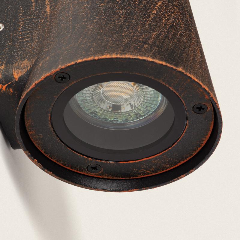CERVIVO buitenwandlamp wengé, afbeelding 2