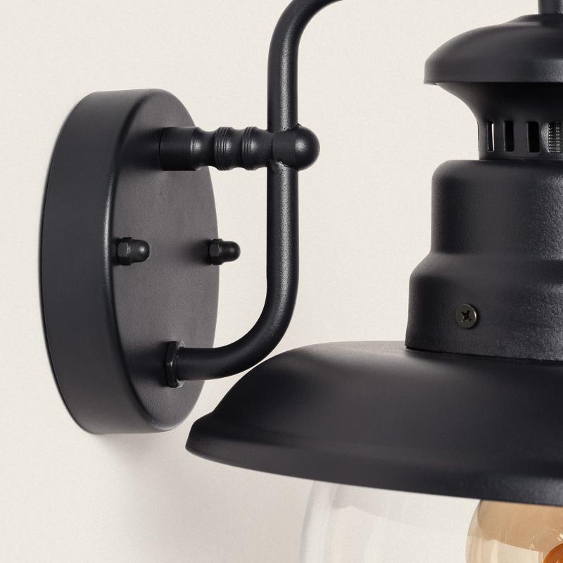 CLAVANO buitenwandlamp zwart, afbeelding 2