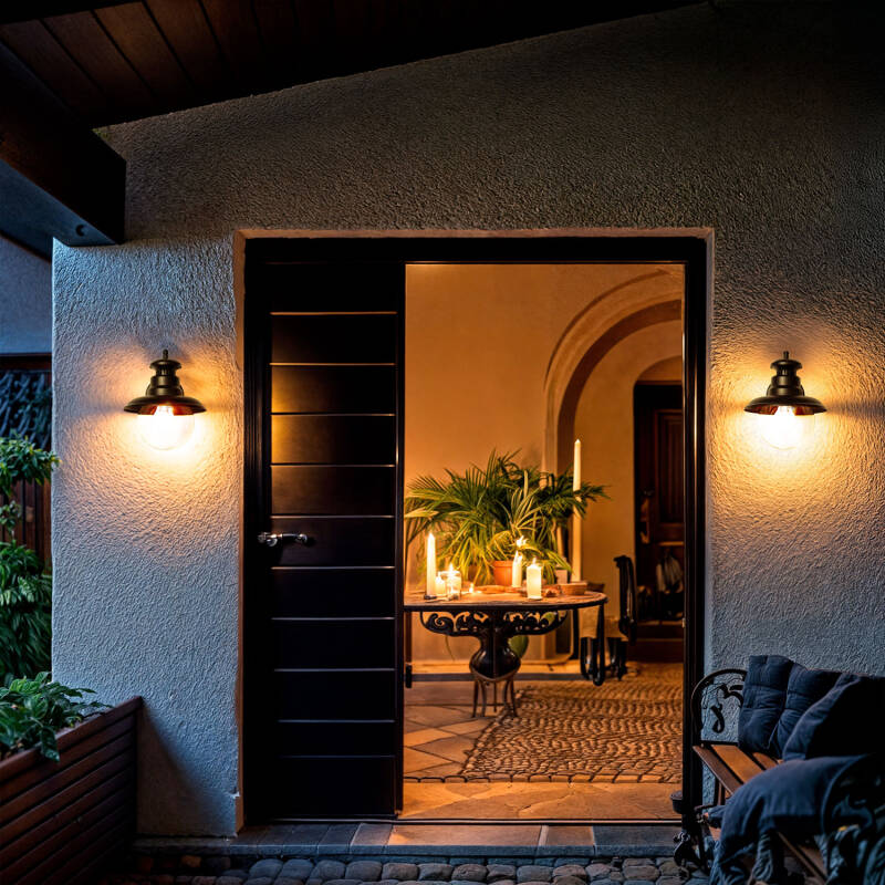 CLAVANO buitenwandlamp zwart, afbeelding 6