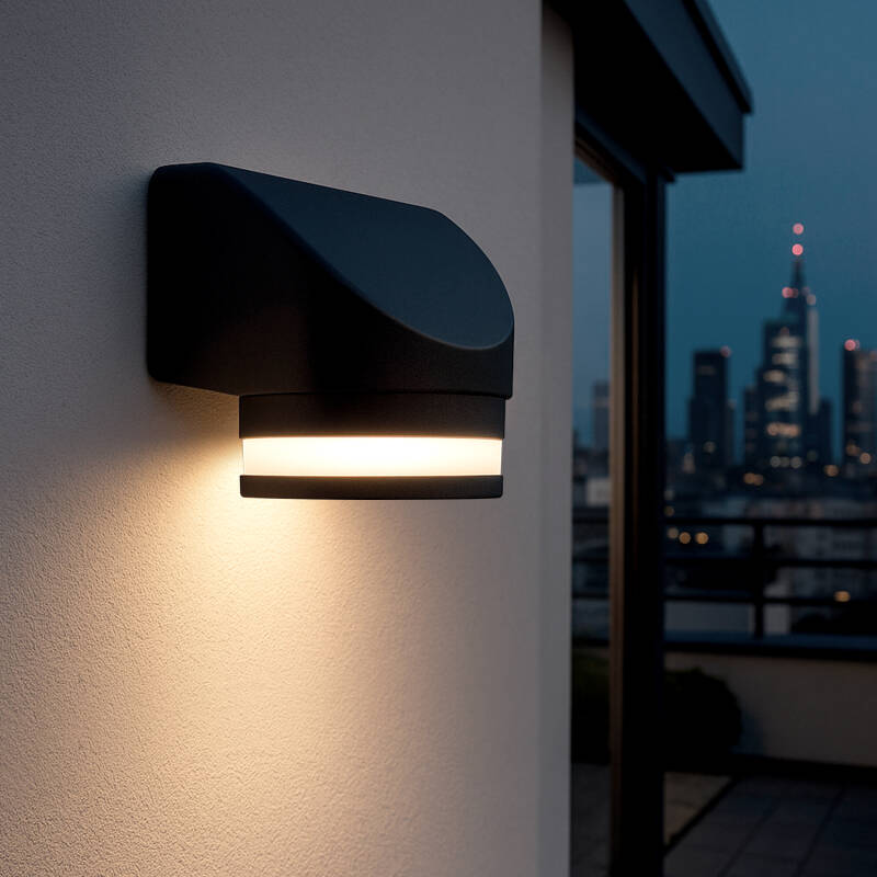 CORDARO buitenwandlamp zwart, afbeelding 4