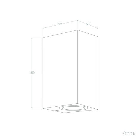 CORVANO maattekening