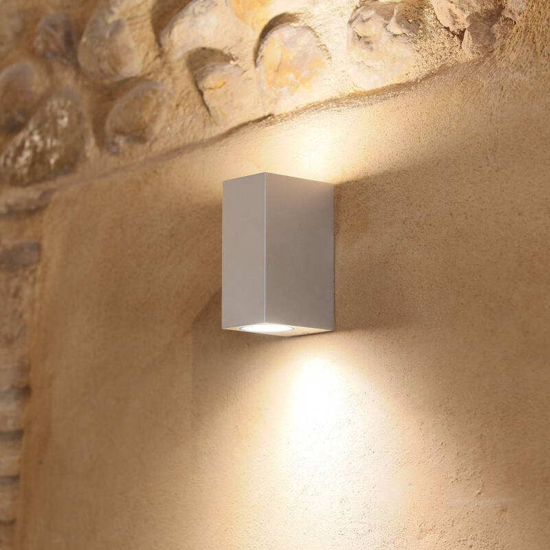 CORVANO buitenwandlamp zilver, afbeelding 3