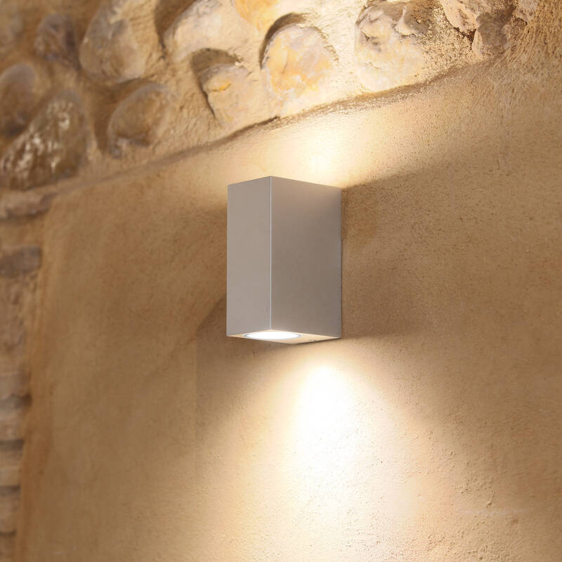 CORVANO buitenwandlamp zilver, afbeelding 6