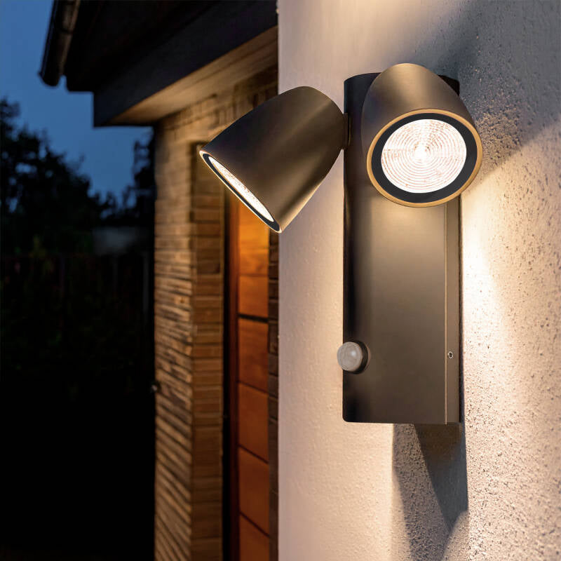 CRANARO buitenwandlamp donkergrijs, afbeelding 5