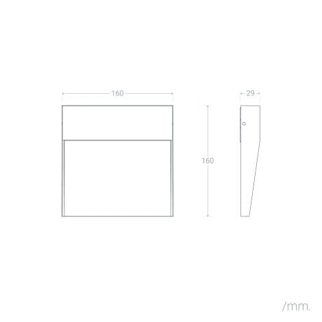CRESANO maattekening