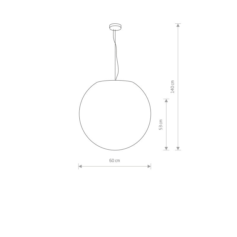 CUMULUS buitenhanglamp wit L, afbeelding 2