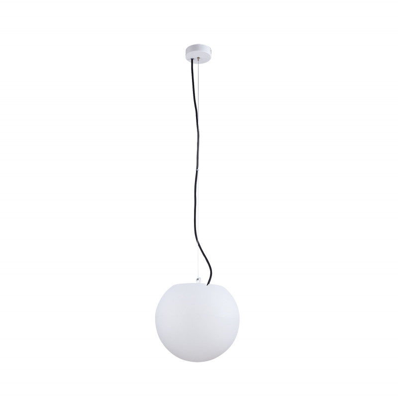 CUMULUS buitenhanglamp wit M