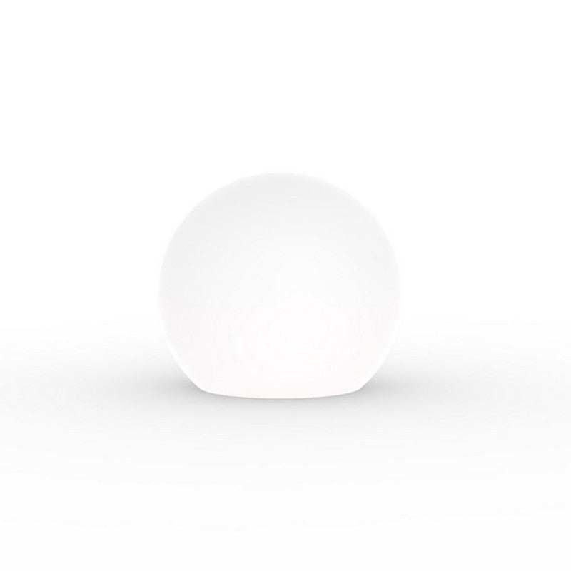CUMULUS lichtgevende tuinbol wit S