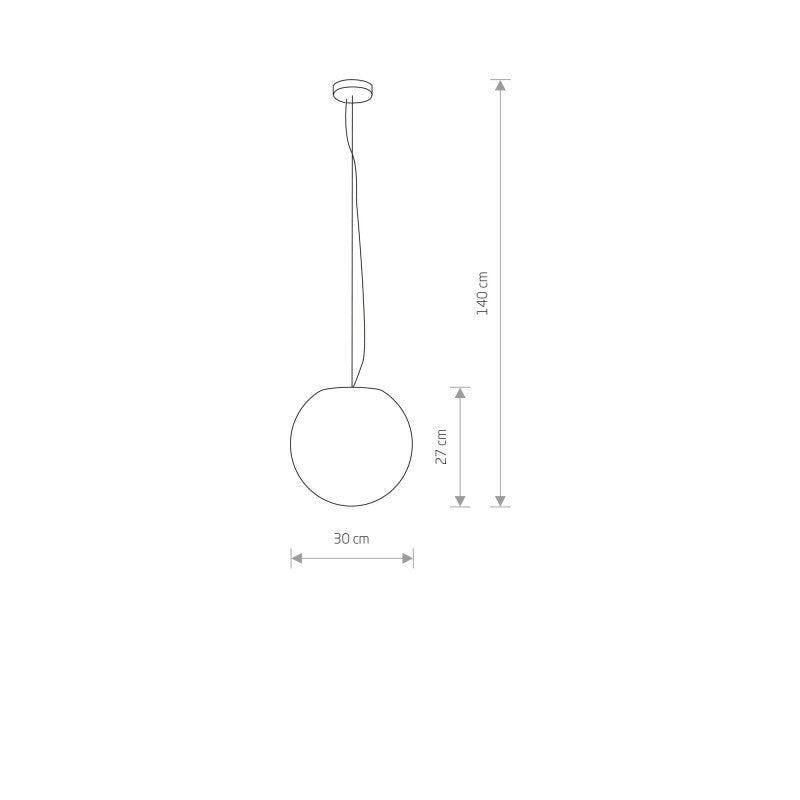 CUMULUS buitenhanglamp wit S, afbeelding 2