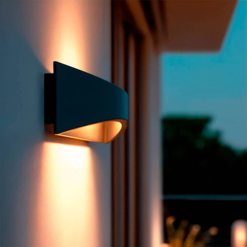 DARBARO buitenwandlamp antraciet, afbeelding 4