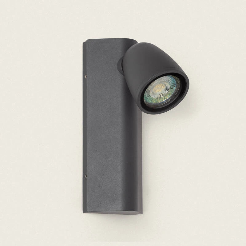 DELVARO buitenwandlamp donkergrijs, afbeelding 2