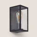 DENVIVO buitenwandlamp zwart